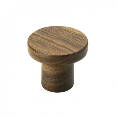 Nuppivedin Circum - 33mm - Pähkinäpuu ryhmässä Nupit / Väri/Materiaali / Puu @ Beslag Online (255641-11)