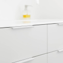 Profiilivedin Edge Straight - 350mm - Valkolakattu