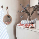 Profiilivedin Edge Straight - Valkolakattu