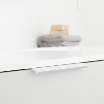 Profiilivedin Edge Straight - 200mm - Valkolakattu