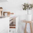 Profiilivedin Edge Straight - 200mm - Valkolakattu