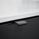 Profiilivedin Edge Straight - Harjattu Musta