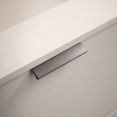 Profiilivedin Edge Straight - Harjattu Musta