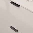 Profiilivedin Edge Straight - Harjattu Musta