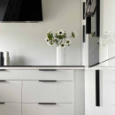 Profiilivedin Edge Straight - 200mm - Harjattu Musta