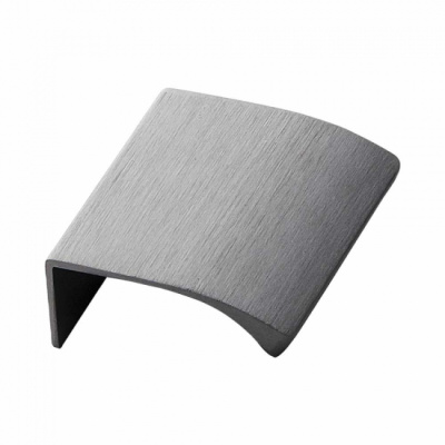 Profiilivedin Edge Straight - 40mm - Harjattu Antrasiitti ryhmässä Vetimet / Väri/Materiaali / Muut värit @ Beslag Online (304162-11)