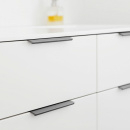 Profiilivedin Edge Straight - 200mm - Harjattu Antrasiitti