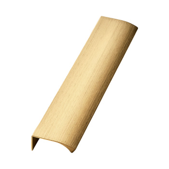 Profiilivedin Edge Straight - 200mm - Harjattu Messinki