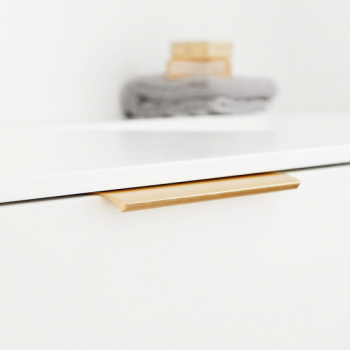 Profiilivedin Edge Straight - 200mm - Harjattu Messinki