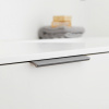 Profiilivedin Edge Straight - 350mm - Harjattu Antrasiitti