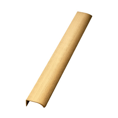 Profiilivedin Edge Straight - 350mm - Harjattu Messinki ryhmässä Vetimet / Väri/Materiaali / Messinki @ Beslag Online (304173-11)