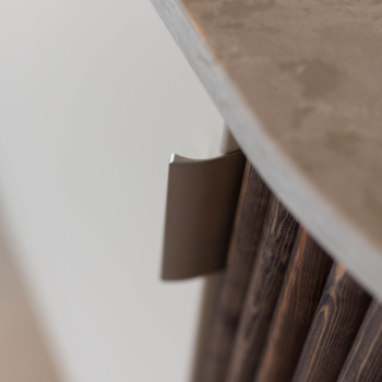 Profiilivedin Edge Straight - 100mm - Ruostumaton Terässävy