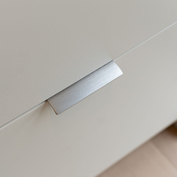 Profiilivedin Edge Straight - 100mm - Ruostumaton Terässävy