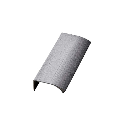 Profiilivedin Edge Straight - 100mm - Harjattu Antrasiitti ryhmässä Vetimet / Väri/Materiaali / Muut värit @ Beslag Online (304198-11)