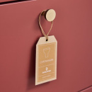 Nuppivedin Copenhagen - 25mm - Raaka/Kiillotettu Messinki