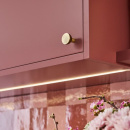 Nuppivedin Copenhagen - 25mm - Raaka/Kiillotettu Messinki