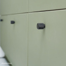 Nuppivedin Helix - 20mm - Matta Musta