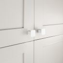 Nuppivedin Prisma - 32x32mm - Matta Valkoinen