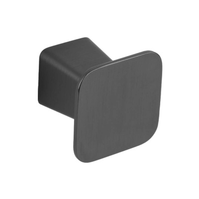 Nuppivedin Prisma - 32x32mm - Matta Musta ryhmässä Nupit / Väri/Materiaali / Musta @ Beslag Online (317452-11)