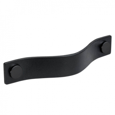 Vedin Loop - 128mm - Nahka Musta/Musta ryhmässä Vetimet / Väri/Materiaali / Nahka @ Beslag Online (333164-11)