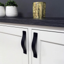 Vedin Loop - 128mm - Nahka Musta/Musta