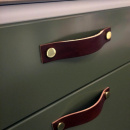 Vedin Loop - 128mm - Nahka Musta/Musta