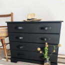 Vedin Loop Round - 128mm - Nahka Musta/Musta