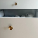 Nuppivedin Sture - 28mm - Harjattu Käsittelemätön Messinki