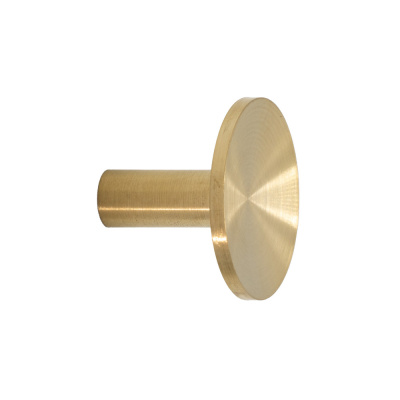 Koukku Sture - 28mm - Harjattu Käsittelemätön Messinki ryhmässä Koukut / Väri/Materiaali / Messinki @ Beslag Online (339385-21)