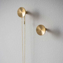 Koukku Sture - 28mm - Harjattu Käsittelemätön Messinki