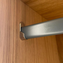 Vaatetangon Kiinnike - 19mm Kehys (1/kpl)