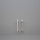 Vedin Uniform - 128mm - Harjattu Ruostumaton Teräksen Ilme