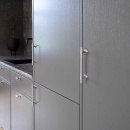 Vedin Uniform - 128mm - Harjattu Ruostumaton Teräksen Ilme