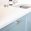 T-Nuppi Ethel - Harjattu messinki