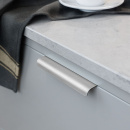 Profiilivedin Lip - Harjattu Ruostumaton