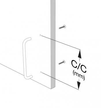 Profiilivedin Lip - 120mm - Kiillotettu Käsittelemätön Messinki