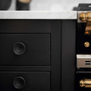 Nuppivedin Fleur - Valurauta Musta