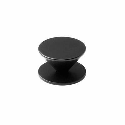 Nupin kiertoliike - 35 mm - mattamusta ryhmässä Nupit / Väri/Materiaali / Musta @ Beslag Online (352015-11)