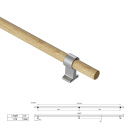 Vedin Bond - Tammi/Ruostumaton Teräksen Ilme