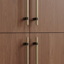 Vedin Bond - 160mm - Antiikkiruskea/Harjattu Messinki