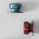 Nuppivedin Colette - 50mm - Kiiltävä Kastanjanruskea