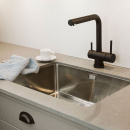 Keittiöhana London - Ulosvedettävä Suutin - Mattamusta