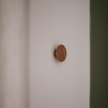 Koukku Olympia - 50mm - Pähkinäpuu