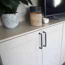 Vedin Lounge - 160mm - Musta/Musta Nahka