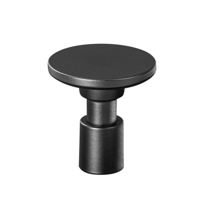 Nuppivedin Jubilee - 28mm - Matta Musta ryhmässä Nupit / Väri/Materiaali / Musta @ Beslag Online (372000-41)