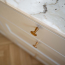 Nuppivedin Jubilee - 28mm - Käsittelemätön Messinki