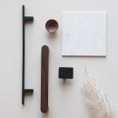 Nuppivedin kartiomainen - 29mm - Pähkinäpuu