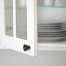 Nuppivedin kartiomainen - 29mm - Pähkinäpuu