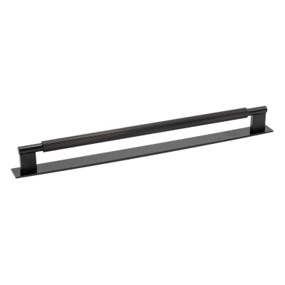 Vedin Arpa/Tarjotin - 320mm - Harjattu Musta ryhmässä Outlet @ Beslag Online (373107-11)