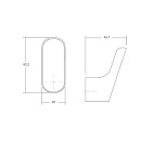 Koukku Luv - Harjattu Messinki